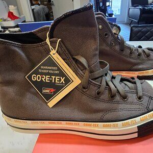 Converse Chuck 70 Gore-Tex High Top Truffle/Black Mens Size 10 A09484C New